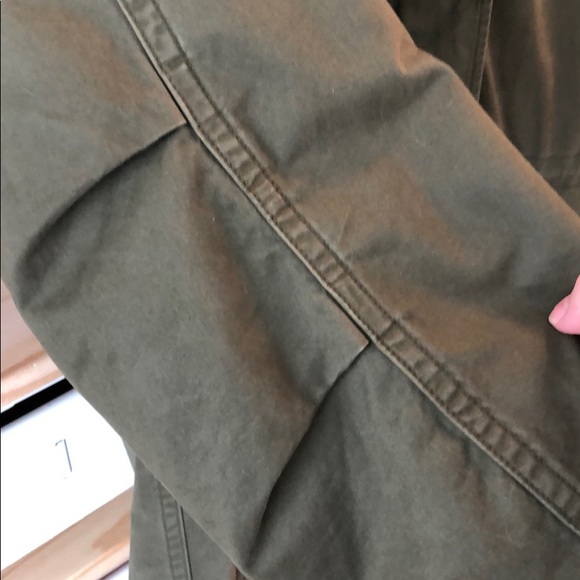 Uniqlo Hooded Field Jacket - Olive Green - Picture 7 of 8